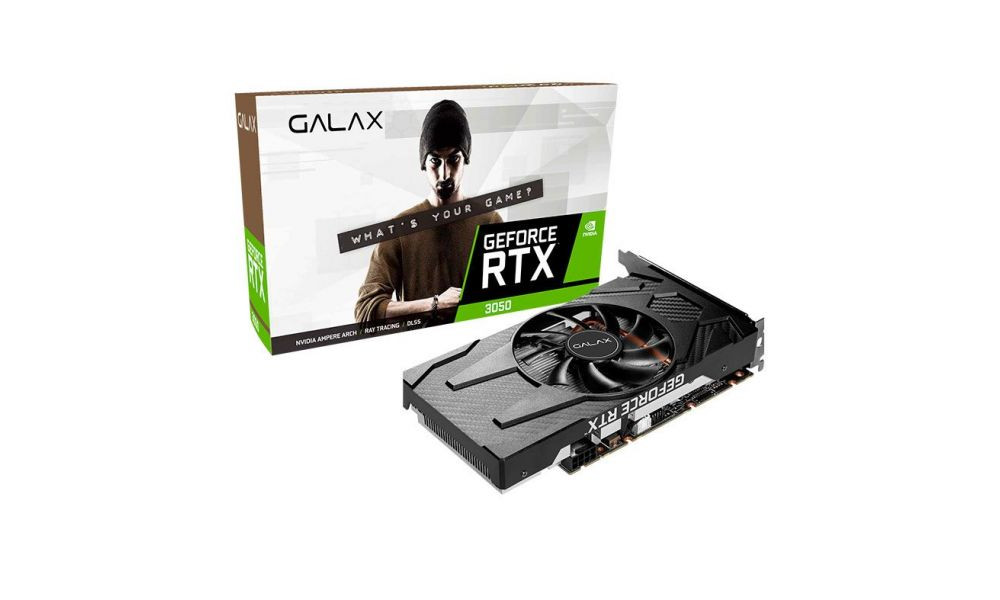 Placa de Vídeo Galax GeForce RTX 3050 8GB GDDR6 128BIT