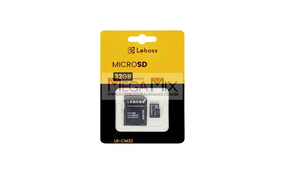 Cartão de Memória 32GB LB-CM32 - Leboss