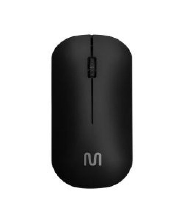 Mouse sem fio ms100 usb 1200dpi 3bot slim pt