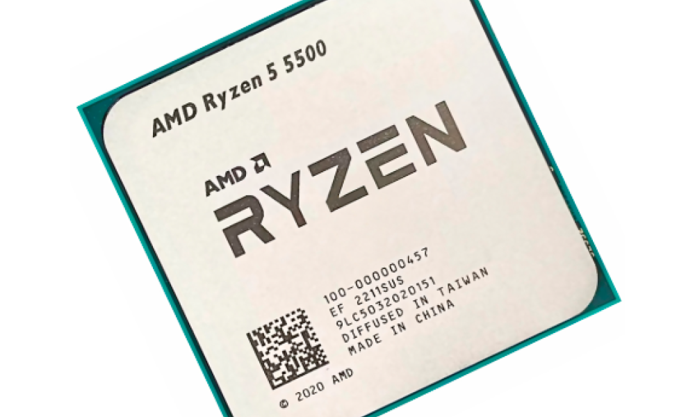 Processador AMD Ryzen 5 5500 3.6GHz - 4.2GHz Max Turbo - AM4 Wraith Stealth OEM