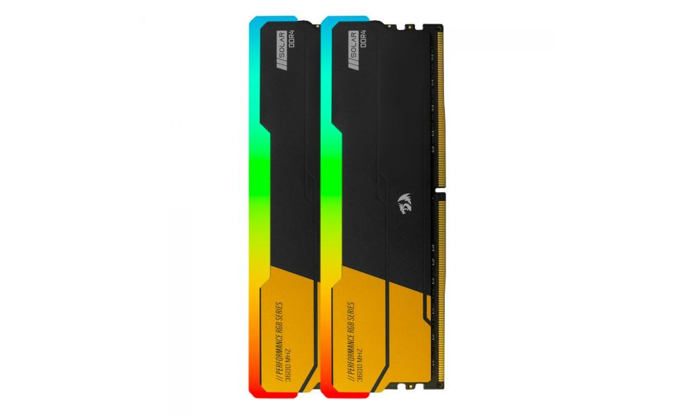 Memória Ram Redragon Solar 16GB, DDR4, 3600MHZ RGB