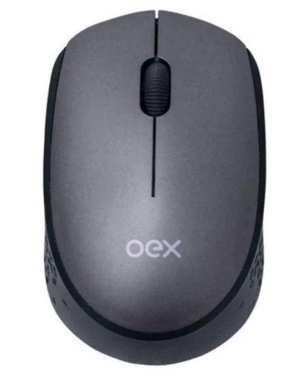 Mouse Bluetooth E Wireless Óptico,Oex, 1000 Dpi Cozy Ms602, Prata.