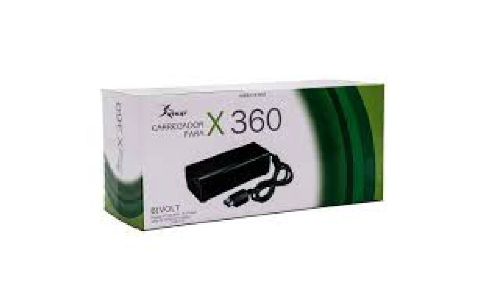 Fonte Para Xbox 360 Slim Carregador Kp-w013 Knup Bivolt