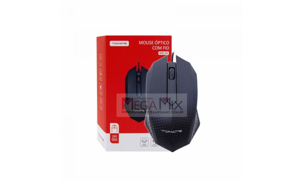 MOUSE COM FIO MMO-003