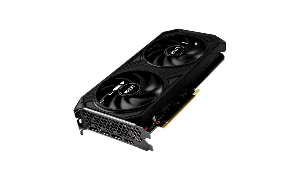 Placa de Video RTX 4060 Dual Palit NVIDIA GeForce, 8GB GDDR6, RGB, 128bit, G-Sync, Ray Tracing, DLSS - Semi