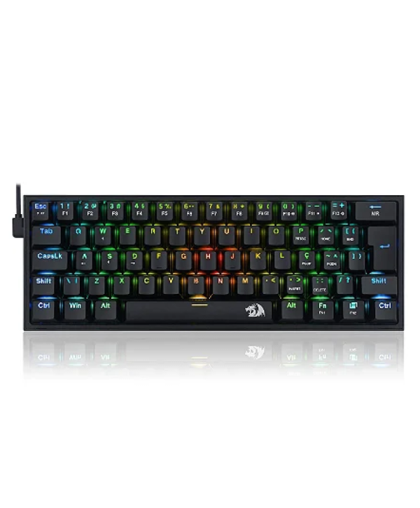 Teclado Mecanico Redragon Fizz Pro RGB Switch Marrom