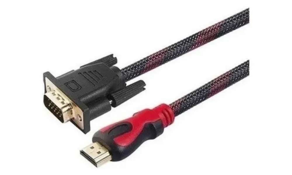 Cabo VGA Para HDMI LE-6619 3M