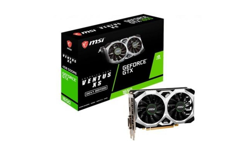 Placa de Vídeo GTX 1650 Ventus XS OC 4GB 128BIT GDDR6