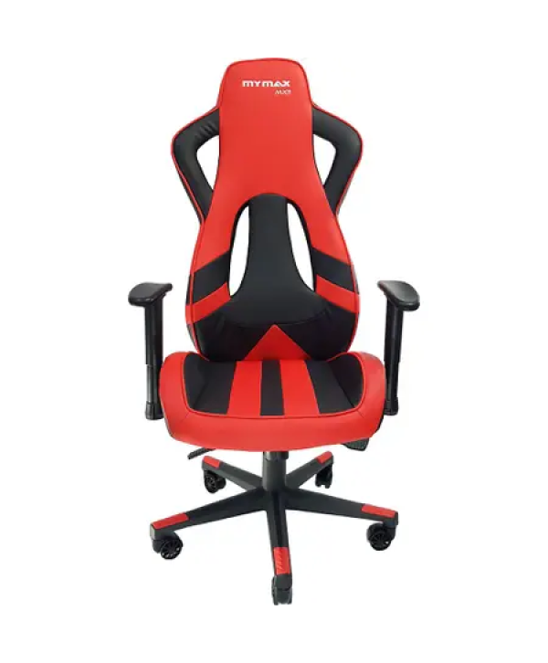 Cadeira Gamer MX11 Preto e Vermelho Giratória