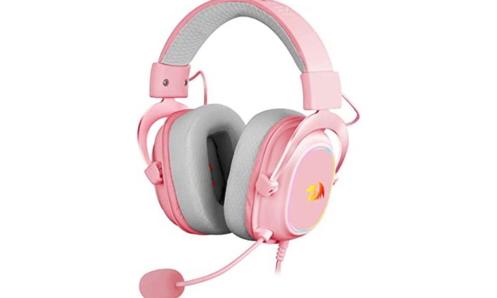 Headset Gamer Redragon Zeus X Rosa RGB - H510RGB-PINK