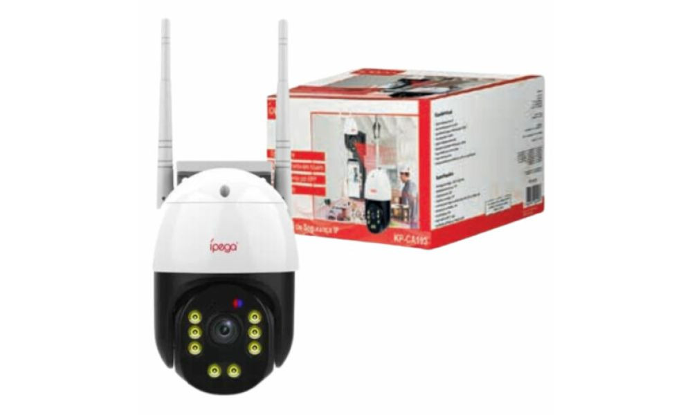 Camera de Segurança IP Wifi 2.4Ghz com 2 Antenas ÍPEGA - KP-CA193