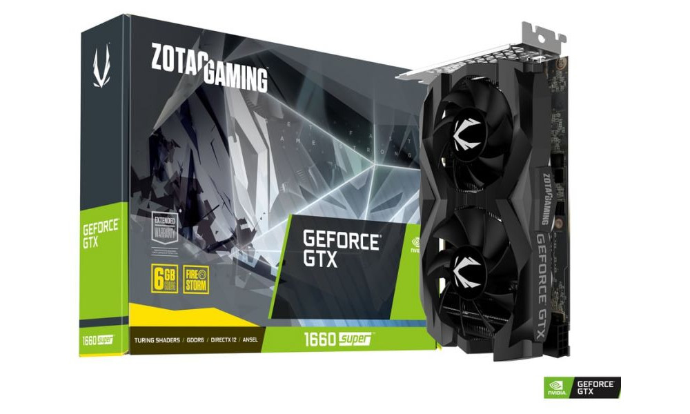 PLACA DE VIDEO ZOTAC GTX 1660 SUPER 6GB GDDR6