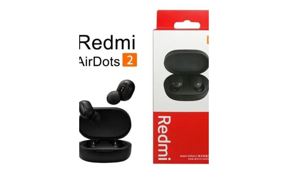 Fone De Ouvido Sem Fio Airdots 2 Preto