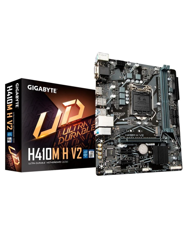 Placa Mãe Gigabyte H410M H V2 Micro ATX LGA 1200