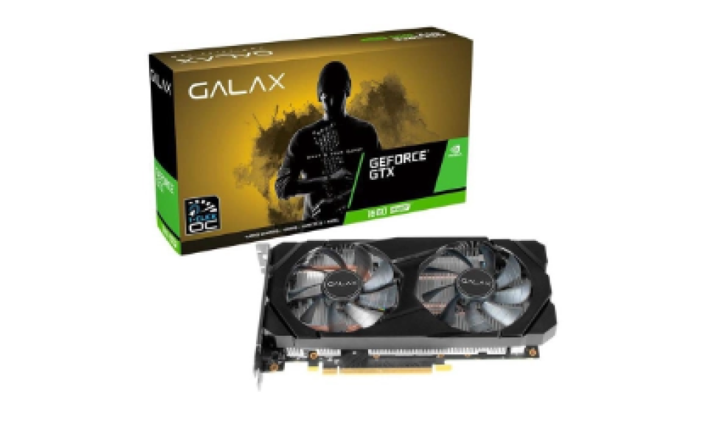 Placa de Vídeo GTX 1660 6GB Galax 1-click OC (Setup)