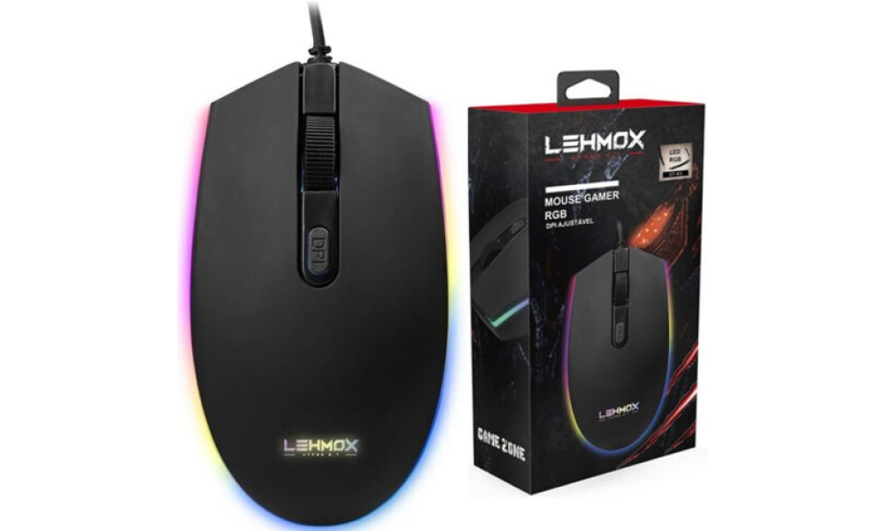 Mouse Gamer Com Fio USB 1200 DPI GT-M3 - Lehmox