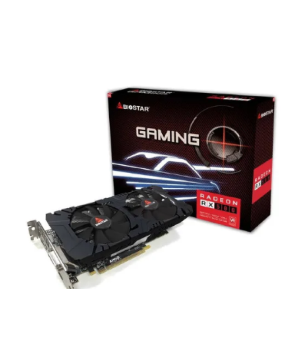 Placa de vídeo Biostar Radeon Rx580 2048sp 8gb Ddr5
