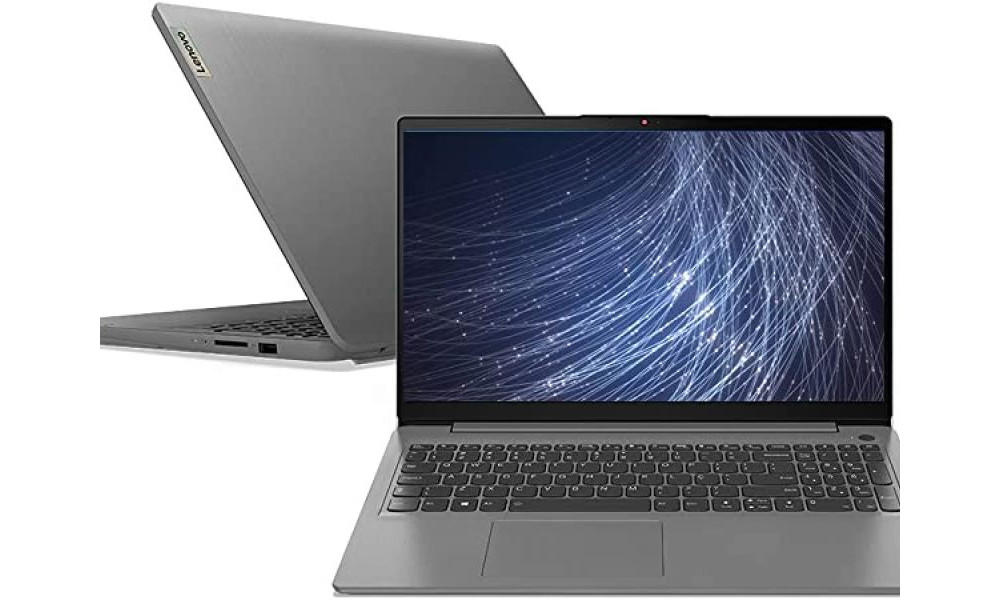 Notebook Lenovo IdeaPad 3 Ryzen 5 5500U 8GB 256GB SSD Prata 15.6