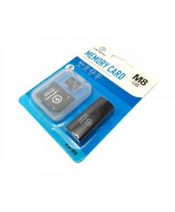 Cartão de Memória 16GB e Leitor USB e Adaptador MMC KA-M16 - Kapbom