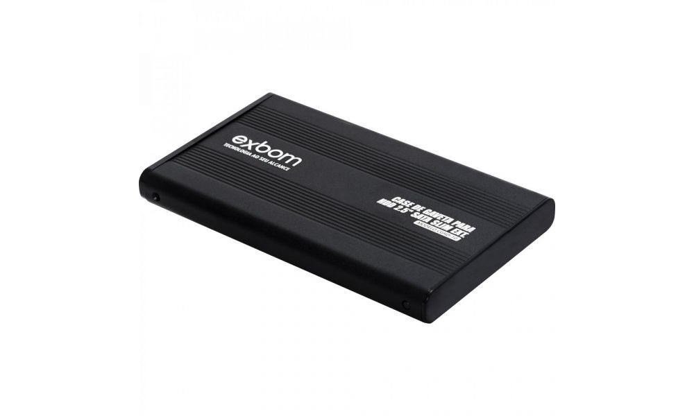 Case de Gaveta USB 2.0 Exbom CGHD-10 para HD 2.5