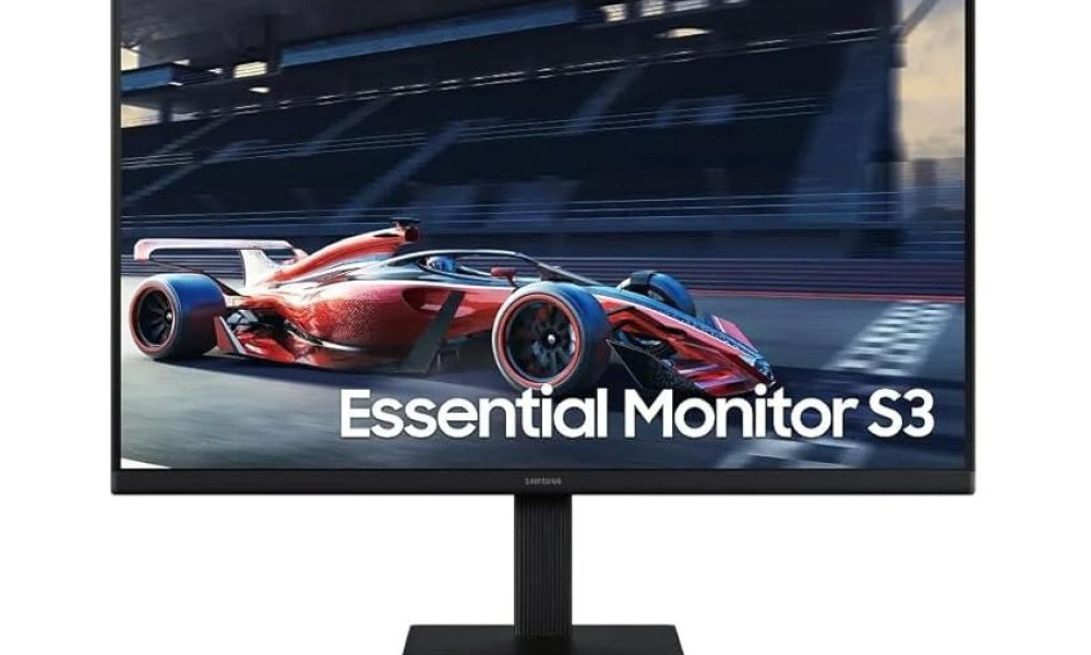 Monitor Gamer Samsung 24 pol, FHD,100 Hz, HDMI, VGA,Preto, S3
