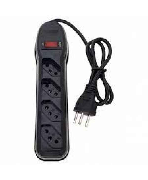 Filtro de Linha Com 4 Tomadas 1M Circuit Breaker Preto, Megatron