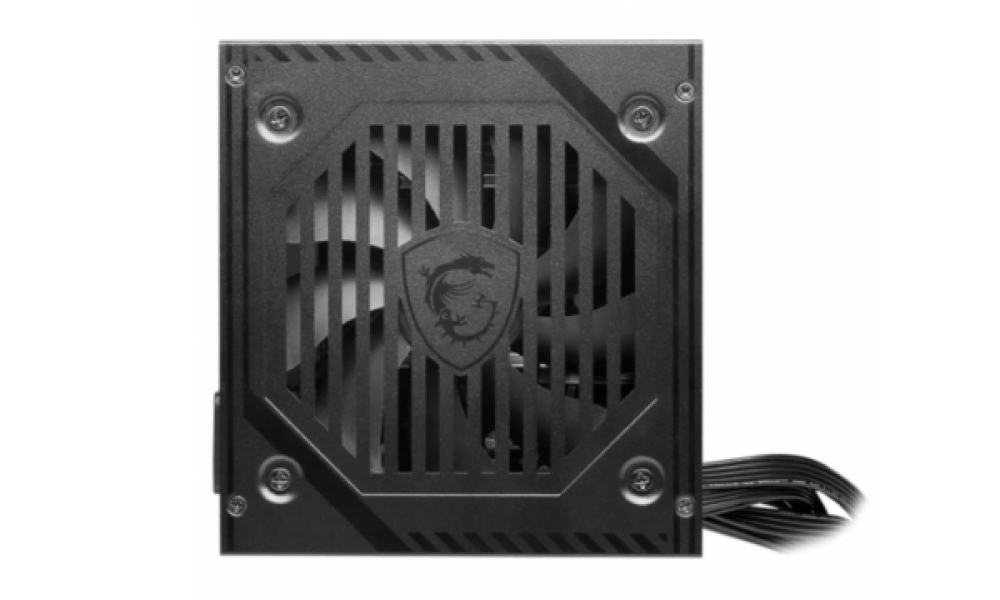 Fonte MSI MAG A500DN, 500W, 80 Plus White, PFC ativo, Com Cabo, Preto - 306-7ZP6A22-809