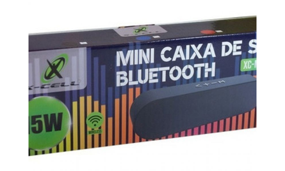 Mini Caixa de Som Bluetooth 15w - X-Cell XC-MS-25