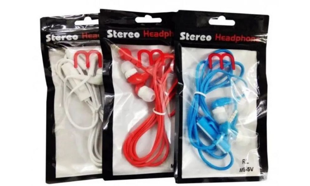 Fone de Ouvido Headphone Stereo MS-5V