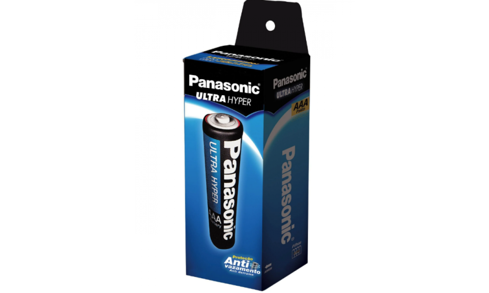 PILHA PANASONIC PALITO R03P C40 R6-TB L12P8