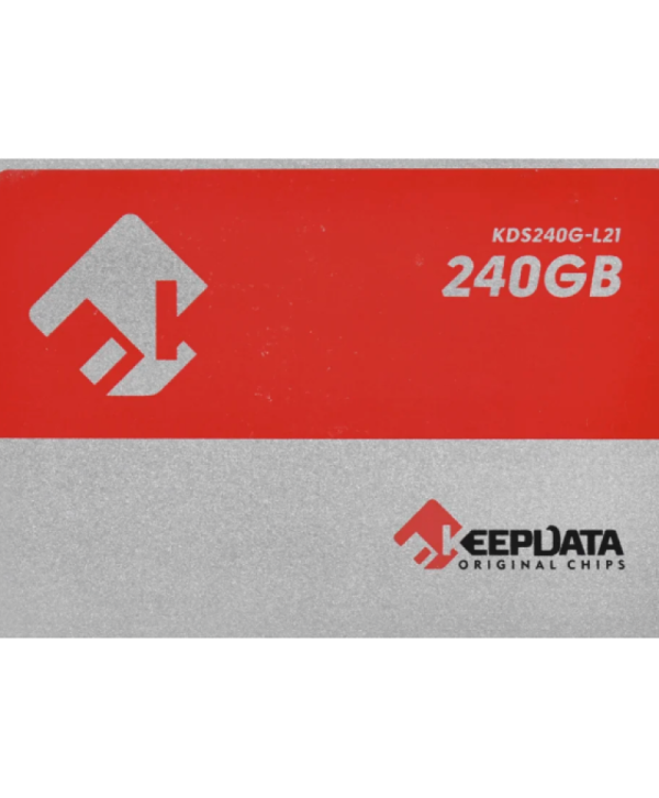 SSD Keepdata 240GB, Kds240g-l21, 550 Mb/s De Leitura - Prata/vermelho