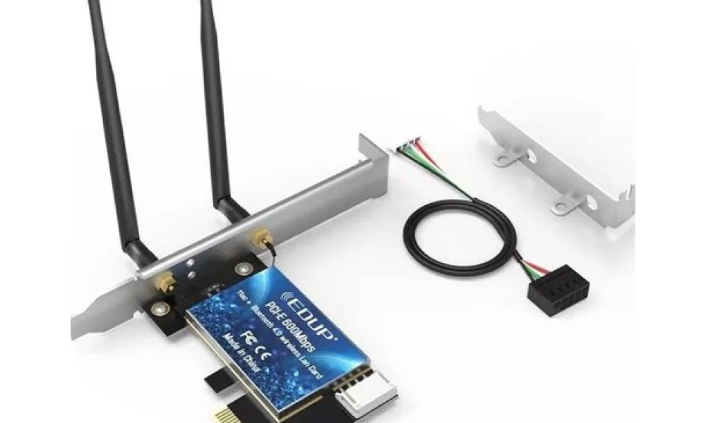 Placa de Wifi, Wireless Adaptador PCI-e 1200Mbps Gigabit Fenvi FV-AC1200