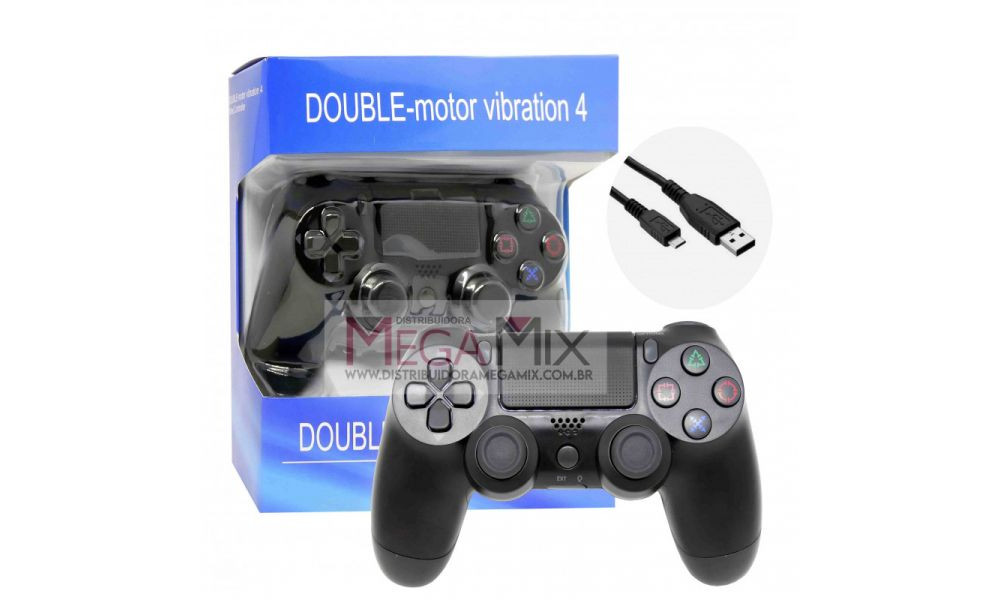 Controle Para Playstation PS4 Com Fio 4024 - Double