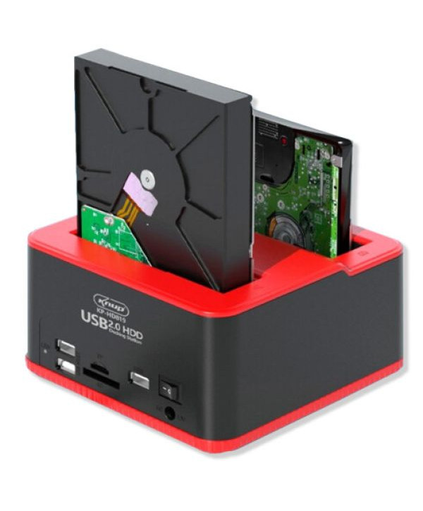 Dock Station Vertical USB para HD Sata 2,5 e 3,5 Polegadas Knup KP-HD819