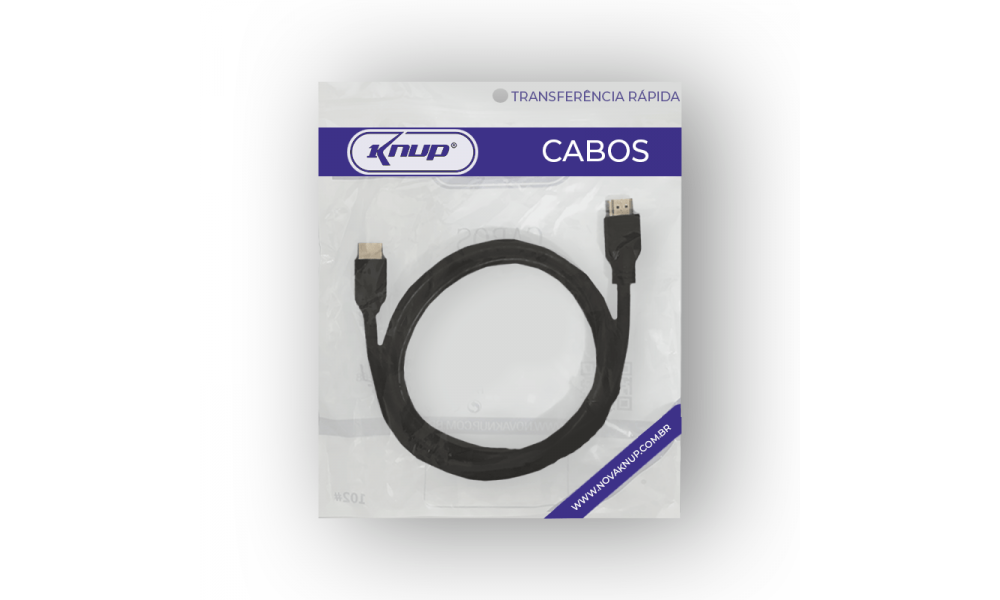 Cabo HDMI + HDMI 1.5m  KP-H5000 - Knup