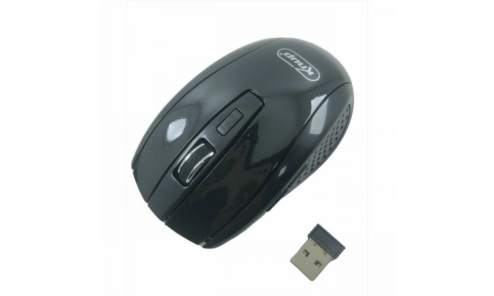 Mouse sem fio 1600 DPI 2.4GHz KP-MU403 - Knup