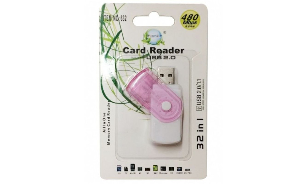 Leitor de Cartão 32-in-1 DKQ-220 KA-1107