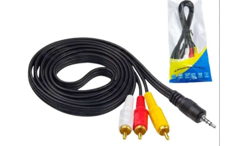 Cabo P3 + 3 RCA 3M AM-C13 - Altomex