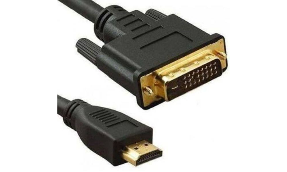 Cabo Hdmi Para Dvi Macho Com 24+1 Pinos - Oem 24+1