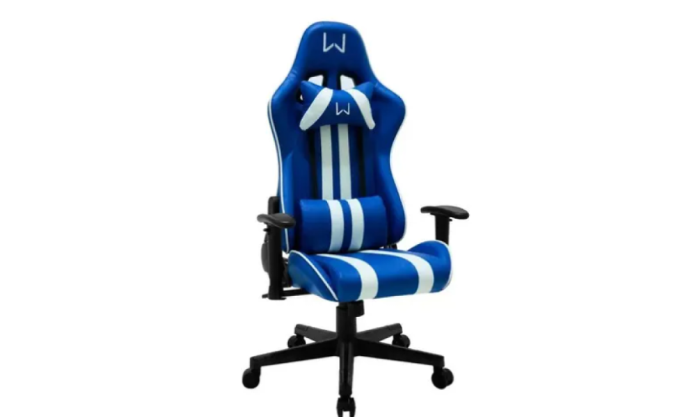 Cadeira Gamer Multilaser Warrior Sense Viper Azul 