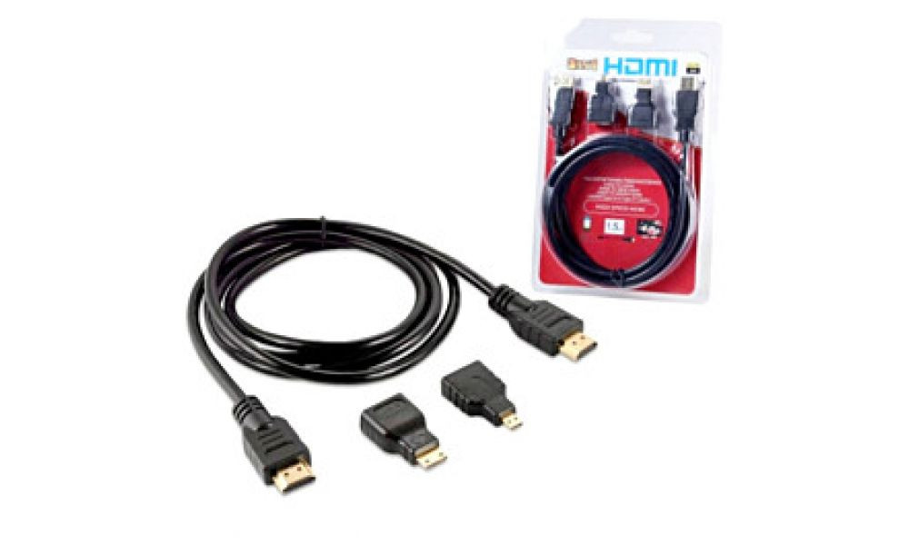 Adaptador HDMI 3 em 1 HDU202 - KAP-HATV