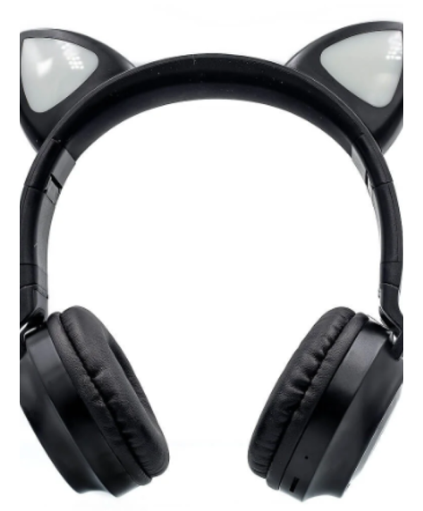 Headphone Bluetooth Orelhas De Gatinho Lehmox LEF-1024