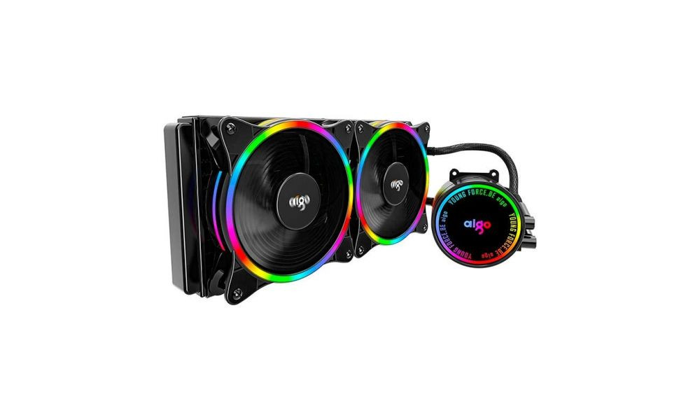 Water Cooler Aigo AC 240, RGB Rainbow 240mm AC240