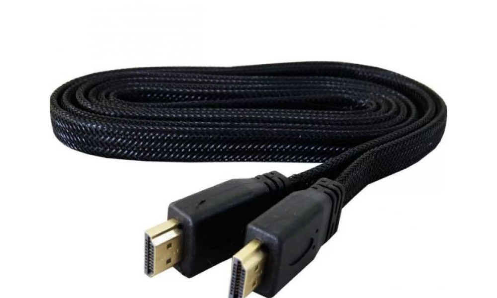 Cabo HDMI 1.4 HD Tipo Flat Com Malha 2 Metros - BPHD2