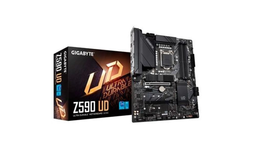 Placa Mãe Intel Gigabyte Z590 DDR4 LGA 1200 10° E 11° Geração