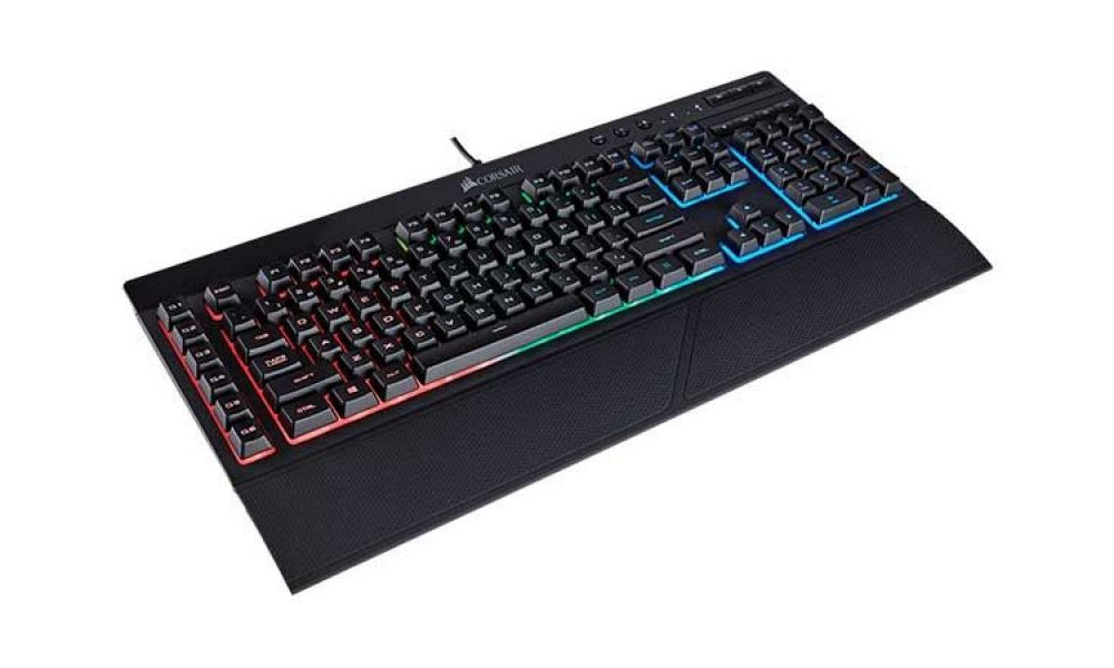 Teclado Gamer Corsair K55, RGB, ABNT2