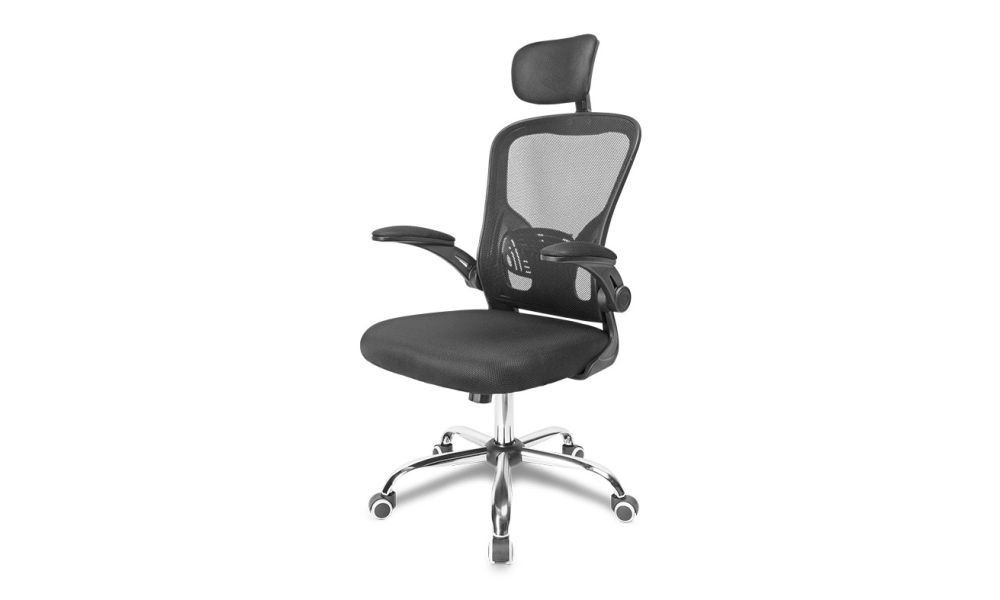 Cadeira Office Zinnia Venecia SL, Preto, ZNO-VNAL-BL02