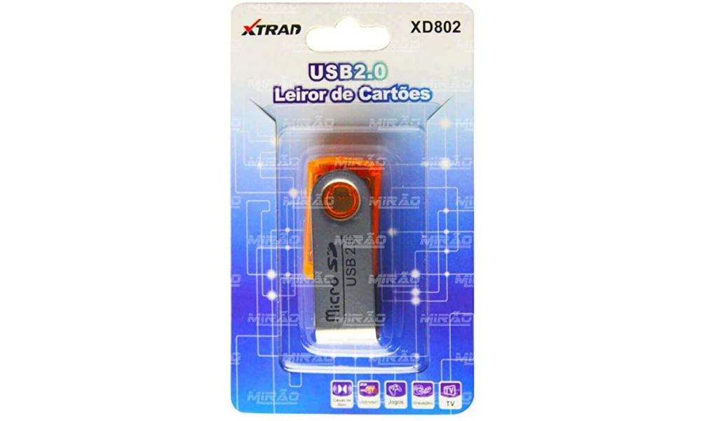 Adaptador Leitor de Cartão M2 King XD802