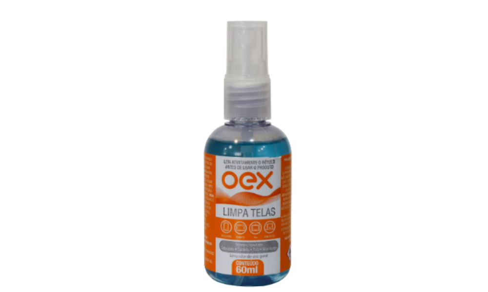 Limpador de Telas OEX c/ Pano Microfibra
