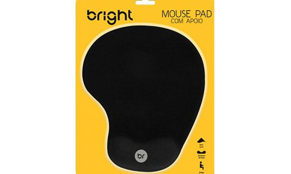 Mouse Pad Com Apoio Ergonomico - Bright 0307